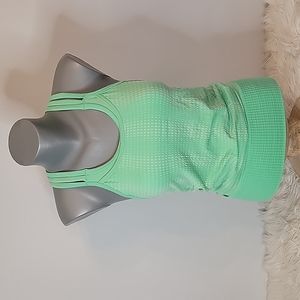 Athleta multi strap built in bra workout tank womens size S